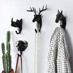 Animal Head Wall Key Holder