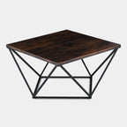Mayme Industrial Coffee Table [Oak Pattern] [MDF]