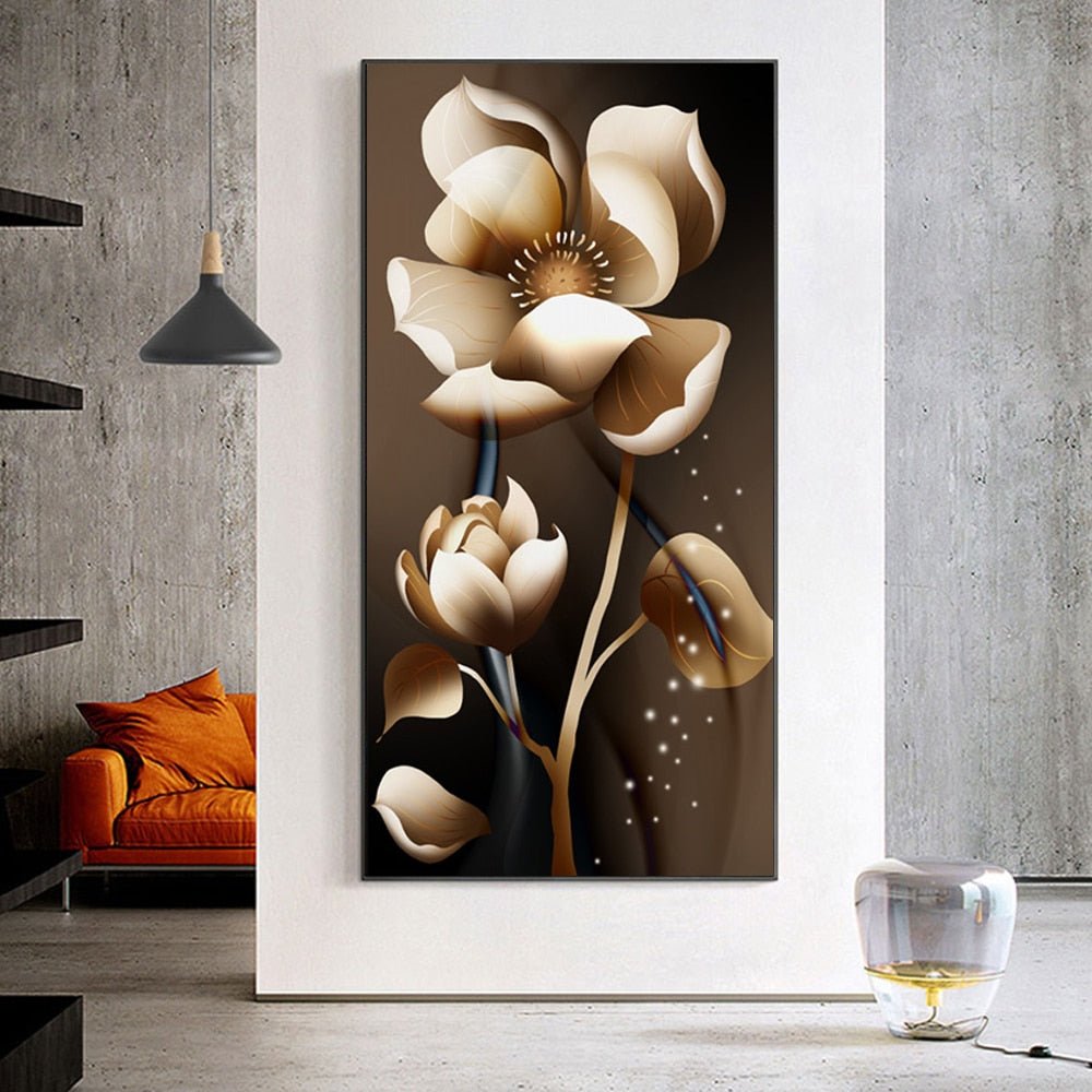 Nordic Floral Canvas Art
