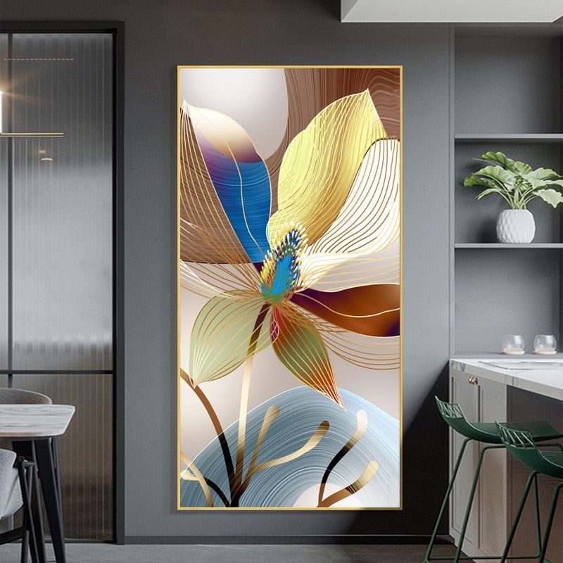 Nordic Floral Canvas Art