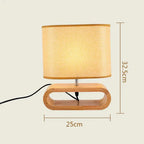 Nordic Wooden LED Lamp