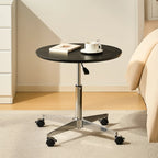 Vesna Round Side Table on Castors