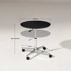 Vesna Round Side Table on Castors