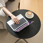 Vesna Round Side Table on Castors