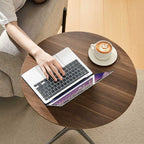 Vesna Round Side Table on Castors