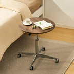 Vesna Round Side Table on Castors