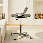 Vesna Round Side Table on Castors
