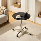 Vesna Round Side Table on Castors