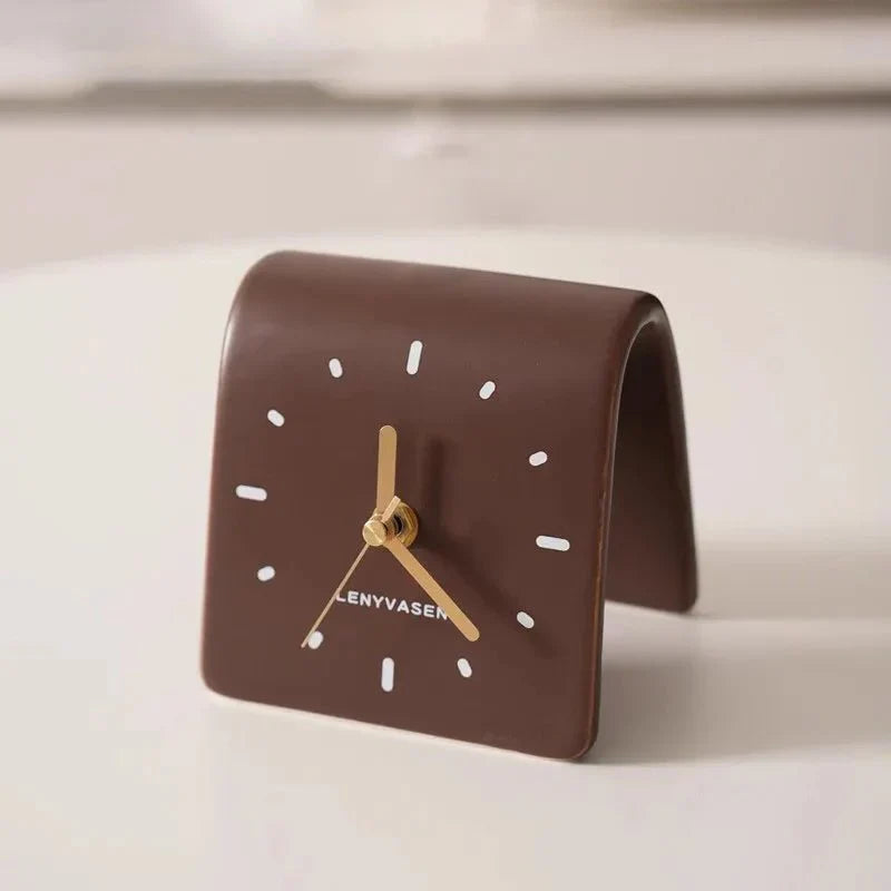 Vintage Ceramic Desk Clock