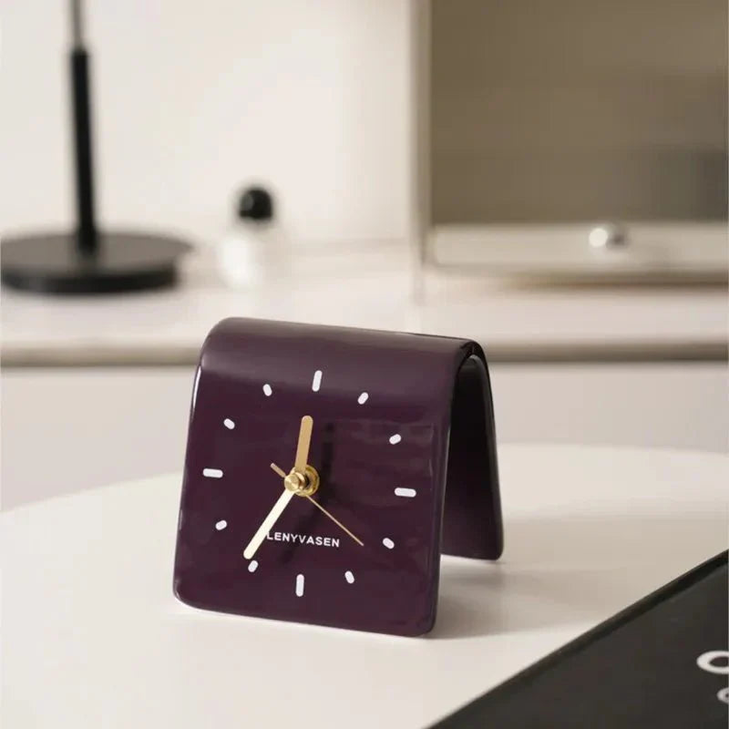 Vintage Ceramic Desk Clock