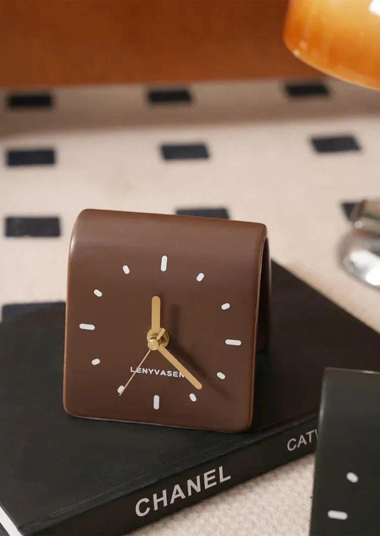 Vintage Ceramic Desk Clock