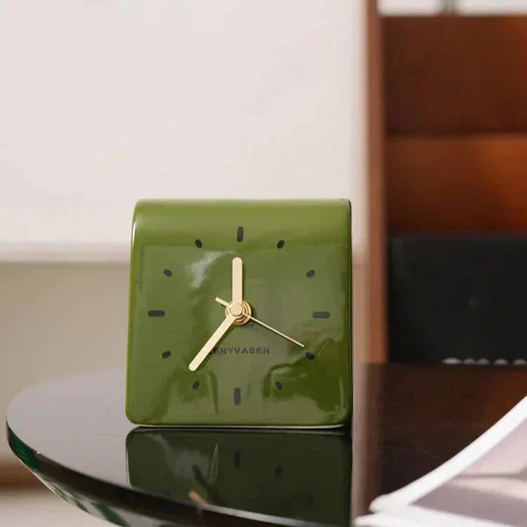 Vintage Ceramic Desk Clock