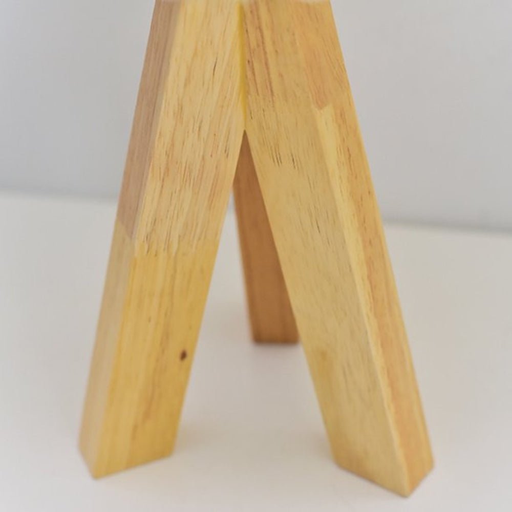 Wooden Tripod USB Lamp