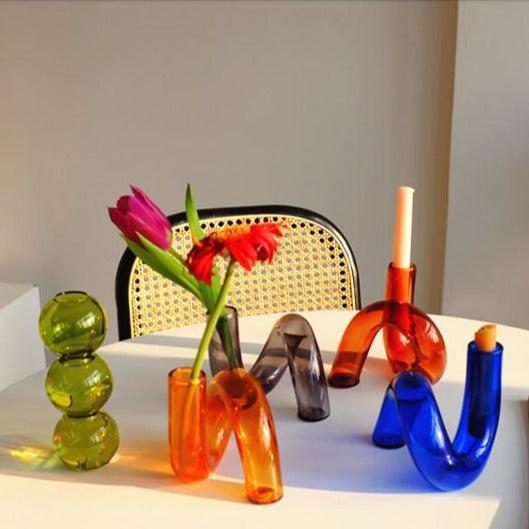 Hydroponic Vase & Candle Holder