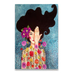 Nordic Abstract Woman Canvas
