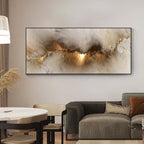 Technicolour Abstract Canvas Art