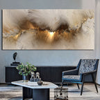 Technicolour Abstract Canvas Art