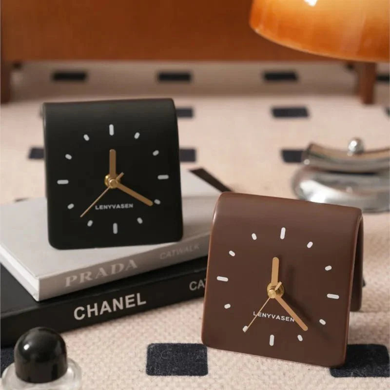 Vintage Ceramic Desk Clock
