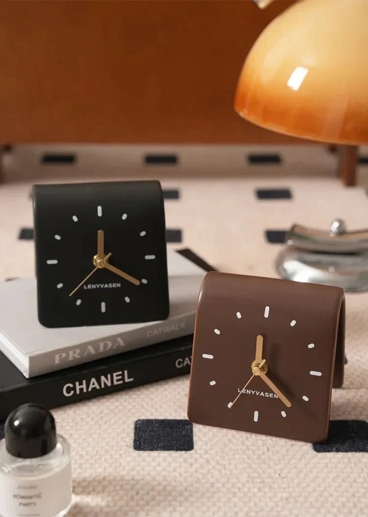 Vintage Ceramic Desk Clock